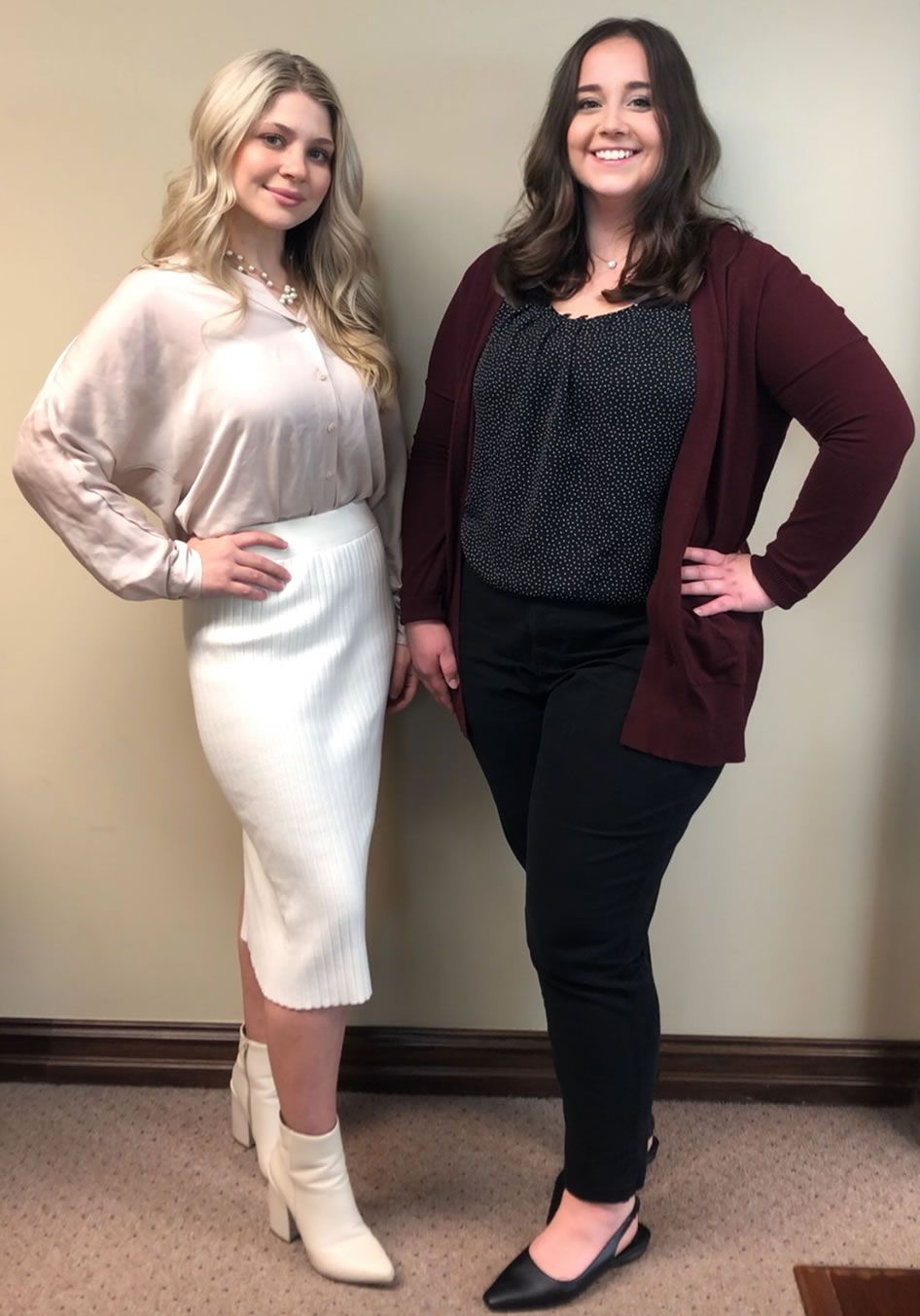 Robinson Law Offices P.C. Assistants Ari Swank and McKenna Stickley